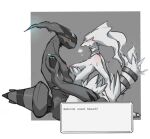  anthro blush bodily_fluids duo eye_contact female gameplay_mechanics hi_res legendary_pok&eacute;mon looking_at_another male male/female nintendo pok&eacute;mon pok&eacute;mon_(species) reshiram sweat sweatdrop video_games zekrom zovos 