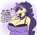  absurd_res anthro big_breasts breasts chubby_female claws dialogue english_text fangs female fur harry_amor&oacute;s hi_res hisuian_typhlosion mature_female multicolored_body multicolored_fur nintendo open_mouth open_smile pok&eacute;mon pok&eacute;mon_(species) purple_body purple_fur red_eyes regional_form_(pok&eacute;mon) smile solo text thick_thighs tongue two_tone_body two_tone_fur video_games yellow_body yellow_fur 