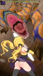  crusaders_quest elflorri highres monster_hunter_(series) monster_hunter_xx teresa_(crusaders_quest) tigrex 