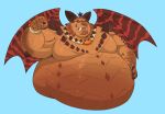  activision anthro belly big_belly dragon flexing hand_on_stomach hi_res magnus_(spyro) male muscular muscular_male overweight overweight_male scalie solo spyro_the_dragon strongfat thebluebear27 video_games 