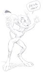  animancer dipodid embrace hi_res hug jerboa luck_(disambiguation) mammal nude rodent sketch smile 