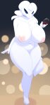  alcohol anthro beverage big_breasts breasts dullyarts female fur genitals hi_res holding_beverage holding_object huge_breasts legendary_pok&eacute;mon nintendo nude pok&eacute;mon pok&eacute;mon_(species) pussy reshiram solo thick_thighs video_games white_body white_fur wine 