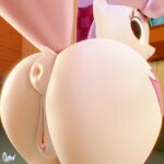  3d_(artwork) animal_genitalia animal_pussy anus big_butt butt digital_media_(artwork) equid equine equine_pussy female feral friendship_is_magic genitals hi_res mammal my_little_pony pussy quicktimepony sweetie_belle_(mlp) 