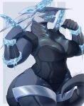  2022 5_fingers absurd_res aggron anthro breasts clothed clothing digital_media_(artwork) female fingers hi_res nintendo non-mammal_breasts pok&eacute;mon pok&eacute;mon_(species) smile solo vexstacy video_games 