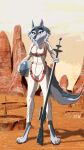  anthro armor canid canine canis eyeliner female gun harness headgear helmet hi_res holding_armor holding_headgear holding_helmet holding_object illumination_entertainment leopon276 makeup mammal porsha_crystal ranged_weapon rifle science_fiction sing_(movie) solo spacesuit tall weapon wolf 