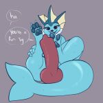  duo eeveelution female feral genitals knot male male/female membrane_(anatomy) nauticalcanine nintendo paw_job pawpads penis pok&eacute;mon pok&eacute;mon_(species) vaporeon video_games webbed_feet 