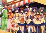  clannad fujibayashi_kyou fujibayashi_ryou furukawa_akio furukawa_nagisa furukawa_sanae ibuki_fuuko ichinose_kotomi okazaki_tomoya sakagami_tomoyo seifuku sunohara_youhei 