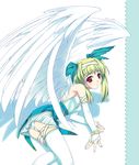  murakami_suigun pantsu tagme thigh-highs wings 