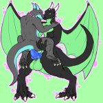  absurd_res anal balls dragon furry furrynsfw genitals hi_res knot male male/male nsfw sizedifference 