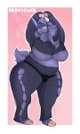  belly big_breasts breasts clothed clothing female gengar ghost hair hi_res long_hair mature_female mila_@syntheaven nintendo pok&eacute;mon pok&eacute;mon_(species) purple_body purple_hair skimpy solo spirit tail_tuft thick_thighs torn_clothing tuft video_games 