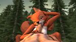  3d_(artwork) absurd_res anthro black_nose breasts canid canine collar collar_only crouching digital_media_(artwork) disney duo erection evergreen_tree fellatio_pov female female_on_human female_penetrated first_person_view forest fox genitals hand_on_head hand_on_own_head hand_on_penis hi_res huge_filesize human human_on_anthro human_pov interspecies kespr looking_at_another looking_at_partner looking_at_viewer lying maid_marian male male/female male_penetrating male_penetrating_female male_pov mammal multicolored_body muscular muscular_male navel nipples nude on_back open_mouth outside_sex penetrating_pov penetration penile penile_penetration penis pine_tree plant red_body robin_hood_(disney) tongue tongue_out tree two_tone_body vein veiny_penis white_body 