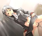  anal bad_id bad_pixiv_id black_hair blush crossdressing cum cum_while_penetrated koga_norio long_hair male_focus mouth_hold multiple_boys narutaru penis riding saikawa_yusa school_uniform sex skirt skirt_lift solo_focus straddling tears yaoi 