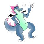  alligator alligatorid animal_humanoid anthro blue_body blue_skin cigarette claws crocodile crocodilian crocodylid dragon fangs hi_res humanoid iochop lizard long_tail male pink_body pink_scales reptile scale_(disambiguation) scales scalie scalie_humanoid solo tail wings 