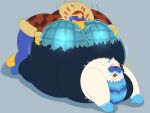  4:3 anthro avian big_butt bird blush blush_lines butt butt_sniffing clothed clothing duo hand_on_butt huge_butt hyper hyper_butt king_dedede kirby_(series) male male/male mammal marine megacoolbear_(artist) mr._frosty_(kirby) nintendo overweight overweight_anthro overweight_male penguin pinniped shocked_expression sniffing video_games walrus 
