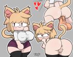  &lt;3 :3 anal anal_penetration animal_humanoid anus areola bent_over big_breasts big_butt bottomwear breasts butt cat_humanoid clothed clothing duo felid felid_humanoid feline feline_humanoid female genitals hair hi_res humanoid inner_ear_fluff leggings legwear male male/female mammal mammal_humanoid neco-arc nipple_outline nipples nude penetration pink_nipples pussy raised_clothing raised_shirt raised_topwear sex shirt shorts smile solo_focus tan_hair thick_thighs tonytoran topwear tuft white_body white_skin wide_hips 