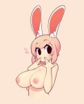  animal_humanoid big_breasts blush breasts covering covering_mouth exposed_breasts eyebrows eyelashes female fizintine fizition hair humanoid lagomorph lagomorph_humanoid leporid leporid_humanoid mammal mammal_humanoid pink_hair rabbit rabbit_ears rabbit_humanoid raised_eyebrows shocked_expression simple_background solo 