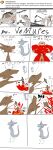  2019 absurd_res angry annoyed ask_blog blood bodily_fluids brown_body brown_fur brown_hair clothing comic dialogue digital_media_(artwork) english_text erection fur genitals gore grey_body grey_fur group hair hi_res holding_knife holding_object human killing knife male mammal out-of-placers penis red_clothing text valsalia webcomic yinglet 