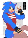  3:4 anal anal_penetration anthro brutalhero duo eulipotyphlan genitals hedgehog hi_res looking_at_viewer male male/male mammal one_eye_closed penetration penis sega sonic_the_hedgehog sonic_the_hedgehog_(series) tongue tongue_out wink winking_at_viewer 