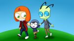  alien alien_humanoid anthro group humanoid invader_zim irken male nickelodeon roler42 sfw sgt._frog trio 