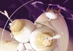  absurd_res antennae_(anatomy) anthro areola big_breasts blue_pupils bodily_fluids breasts female hi_res huge_breasts inverted_nipples kevab lactating milk nintendo nipples nude open_mouth pheromosa pok&eacute;mon pok&eacute;mon_(species) puffy_areola pupils purple_eyes solo sweat ultra_beast video_games white_body yellow_areola yellow_nipples 