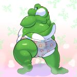  bodily_fluids butt chub_(disambiguation) clothing hi_res mario_bros musk nintendo overweight slightly_chubby sweat underwear video_games yoshi 