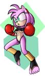  abs amy_rose angry_eyes anthro boxing_gloves breasts clothing eulipotyphlan feet female footwear fours_(artist) green_eyes handwear hedgehog hi_res mammal muscular muscular_anthro muscular_female open_mouth panties pink_body sega simple_background solo sonic_the_hedgehog_(series) topwear under_boob underwear video_games 