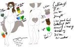  callie fan_character felid feline female hi_res invalid_tag mammal model_sheet 