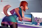  2022 anthro blush breasts buster_moon canid canine canis clothing domestic_dog dress duo female genitals hunting_dog illumination_entertainment koala legwear male mammal marsupial monitor nipples pakwan008 pussy saluki sighthound sing_(movie) suki_lane vombatiform 