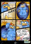  2021 after_sex anthro avian beak bird bodily_fluids comic digital_media_(artwork) el_booki english_text feathers genitals hi_res king_dedede kirby_(series) male mirror mirror_reflection nintendo nipples note nude open_mouth overweight overweight_male penguin penis reflection solo text video_games 
