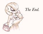  absurd_res anthro apple duo eating embrace female gardevoir hi_res hug male mother nintendo parent pok&eacute;mon pok&eacute;mon_(species) ponporio_(artist) ralts smile son video_games wholesome_hug 