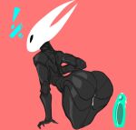  2022 after_sex anthro arthropod bent_over black_body bodily_fluids butt cum cum_from_pussy cum_in_pussy cum_inside dare_to_exist disembodied_penis duo erection fecharis female female_focus genital_fluids genitals hollow_knight hornet_(hollow_knight) insect male male/female nude penis pink_background simple_background solo_focus team_cherry video_games 