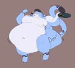  absurd_res anthro belly big_belly felid hi_res hyper hyper_belly male mamamouf mammal moobs nipples obese obese_anthro obese_male overweight overweight_anthro overweight_male pan_(sxfpantera) pantherine solo thick_thighs weight_gain wide_hips 