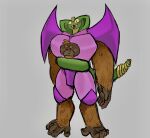  anthro armor blep blush cartoon_network coby_(mao_mao) crown duo fur green_body green_scales hi_res male mao_mao:_heroes_of_pure_heart oof3001 orange_body orange_fur orangusnake pecs scales tanner_(mao_mao) tongue tongue_out 