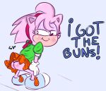  amy_rose anthro clothing dress eulipotyphlan female hedgehog mammal parody sega solo sonic_the_hedgehog_(series) stinkworm text thong underwear upskirt 