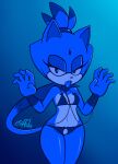  anthro biffalo blaze_the_cat clothing domestic_cat felid feline felis female hi_res lingerie looking_at_viewer mammal sega solo sonic_the_hedgehog_(series) standing tongue tongue_out 
