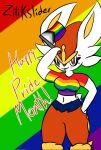  anthro cinderace female hi_res lagomorph leporid lgbt_history_month lgbt_pride mammal navel navel_piercing nintendo piercing pok&eacute;mon pok&eacute;mon_(species) pride_colors rabbit solo video_games zilikslider 