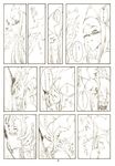  comic deepthroat doujinshi fellatio final_fantasy final_fantasy_tactics greyscale hand_on_head highres honjou_raita irrumatio monochrome oral penis sucking_testicles the_manipulator_and_the_subservient time_mage time_mage_(fft) translation_request 