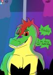  absurd_res alligator alligatorid being_watched bodily_fluids crocodilian crowd five_nights_at_freddy&#039;s five_nights_at_freddy&#039;s:_security_breach group hi_res looking_at_another male montgomery_gator_(fnaf) mostly_nude pole reptile scalie scottgames simple_background solo solo_focus stripper_pole sweat video_games wildpupper 