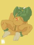  absurd_res anthro bulge chubby_male four_(seven_little_monsters) hi_res male monster mr.brapion seven_little_monsters solo 