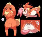  &lt;3 3_toes balls black_background blush bodily_fluids bow_(feature) brown_eyes canid canine censored colored cum cum_in_pussy cum_inside digital_media_(artwork) duo ear_bow ears_down eeveelution erection eyes_closed feet female female_on_bottom female_penetrated female_symbol feral feral_on_feral feral_penetrated feral_penetrating feral_penetrating_feral flaccid flareon fluffy fluffy_tail from_front_position front_view fur gender_symbol genital_fluids genitals happy happy_sex head_tuft heart_reaction hearts_around_head hi_res humanoid_genitalia humanoid_penis kemono kissing looking_at_viewer lying male male/female male_on_top male_penetrating male_penetrating_female male_symbol mammal missionary_position monotone_ears monotone_tail multicolored_body multicolored_fur neck_bow nintendo on_back on_bottom on_hind_legs on_top orange_body orange_ears orange_fur paws penetration penile penile_penetration penis penis_in_pussy pictographics pink_body pink_ears pink_fur pink_tail pivoted_ears pok&eacute;mon pok&eacute;mon_(species) pussy quadruped question_mark rear_view ribbon_coil ribbons ruemi semi-anthro sex shaded shy side_view simple_background speech_bubble standing sweat sylveon symbol tentacle_coil toes tuft two_tone_body two_tone_fur two_tone_tail vaginal vaginal_penetration video_games white_body white_fur white_ribbon yellow_body yellow_fur yellow_tail 