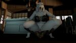  16:9 anthro bestiality clothing crouching duo female feral hi_res knot leather leather_clothing leather_topwear male male/female mature_female penetration topwear toriel undertale_(series) vaginal vaginal_penetration widescreen 