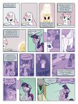  arofatamahn avian book butt comic english_text equid equine eyewear female feral friendship_is_magic glasses group gryphon hi_res horn male mammal my_little_pony mythological_avian mythology nurse nurse_redheart_(mlp) text twilight_sparkle_(mlp) unicorn 