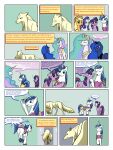  applejack_(mlp) arofatamahn brother brother_and_sister canid canine comic english_text equid equine eyewear female feral friendship_is_magic glasses group hi_res horn male mammal my_little_pony pinkie_pie_(mlp) princess_celestia_(mlp) princess_luna_(mlp) rarity_(mlp) shining_armor_(mlp) sibling sister sisters text twilight_sparkle_(mlp) unicorn 