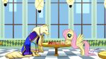  arofa_nahmat arofatamahn canid canine chess chessboard clothing concentrating concentration cutie_mark duo equid equine female feral fluttershy_(mlp) friendship_is_magic furniture hasbro lamp lantern mammal my_little_pony narrowed_eyes pegasus red_eyes sitting smile spread_wings table window wings 