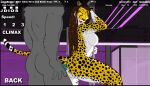  animated big_butt big_penis butt cheetah duo felid feline female genitals hth_studios male male/female mammal penis zoe_mallory_(hth) 