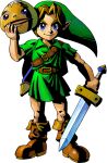  absurd_res alpha_channel blue_eyes boots clothing footwear hi_res holding_mask holding_object holding_sword holding_weapon humanoid humanoid_pointy_ears hylian link looking_at_viewer male mammal melee_weapon nintendo not_furry official_art simple_background solo sword the_legend_of_zelda transparent_background video_games weapon young yusuke_nakano 