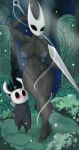  absurd_res ambiguous_gender anthro areola areola_slip arthropod big_breasts blush breasts clothing detailed_background duo female fraydragon grass hi_res hollow_knight hornet_(hollow_knight) looking_at_viewer nonbinary_(lore) nude particles plant protagonist_(hollow_knight) stone_floor swimwear team_cherry vessel_(species) video_games wide_hips 