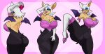  &lt;3 anthro bat_wings big_breasts breasts camel_toe chaos_emerald chiropteran clothed clothing diamond_grenadier female hand_on_breast hand_on_head hi_res mammal masturbation membrane_(anatomy) membranous_wings raised_arms raised_leg rouge_the_bat sega solo sonic_the_hedgehog_(series) wings 