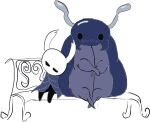  ambiguous_gender antennae_(anatomy) anthro arthropod beetle bench bretta_(hollow_knight) cape clothing colored duo female hollow_knight horn insect lying_on_another mrluckey protagonist_(hollow_knight) sitting_on_bench sleeping slightly_chubby team_cherry video_games 