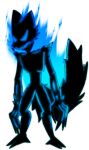 alpha_channel ambiguous_gender anthro black_body canid canine darli_buni fire flaming_hair flaming_mane fox glowing glowing_eyes glowing_mouth hi_res mammal pseudo_hair pseudo_mane slim solo spirit 